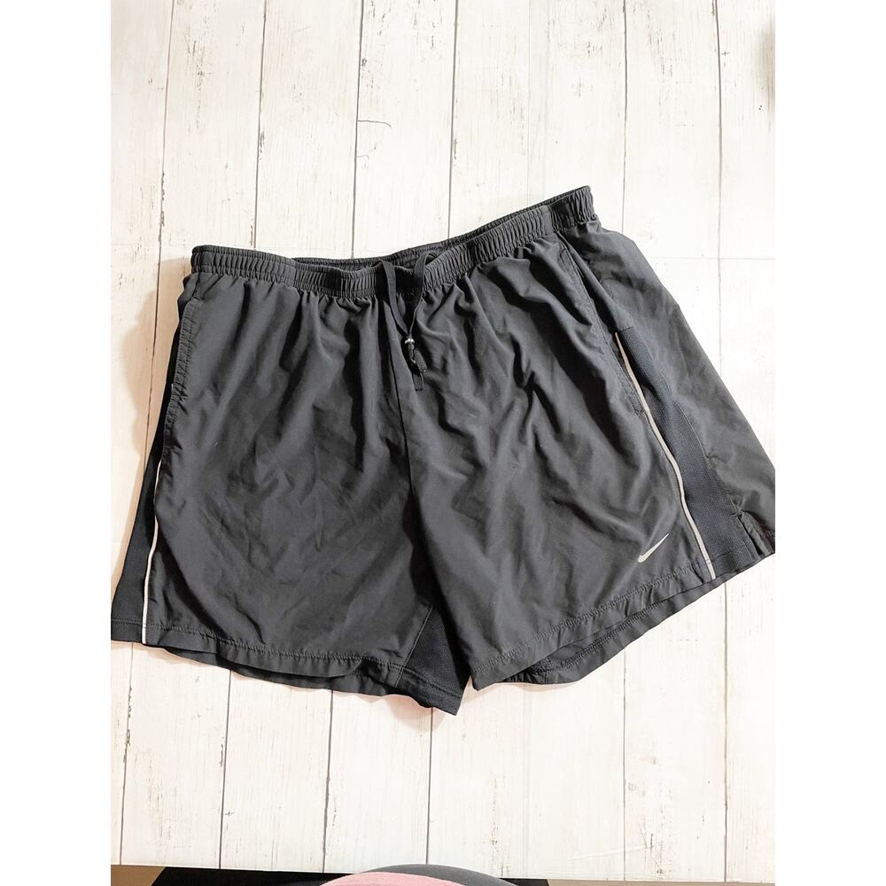 Nike Running Dri Fit Black Shorts Size L